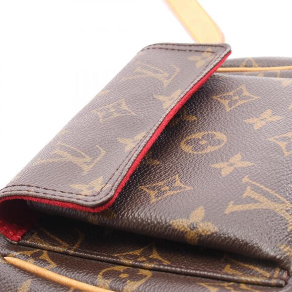 Louis Vuitton Viva Cite Shoulder Bag Canvas Leather Monogram Brown - Picture 7 of 10